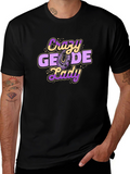 Crazy Geode Lady T-Shirt - Rockhound Tee