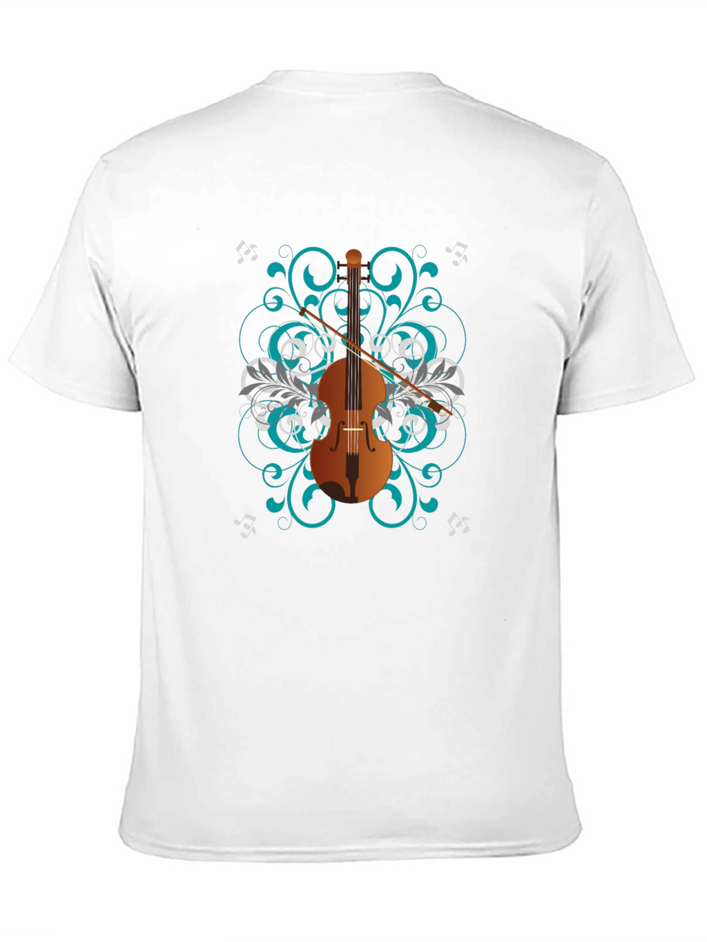 Musical Cello Graphic Tee - Stylish Musician T-Shirt