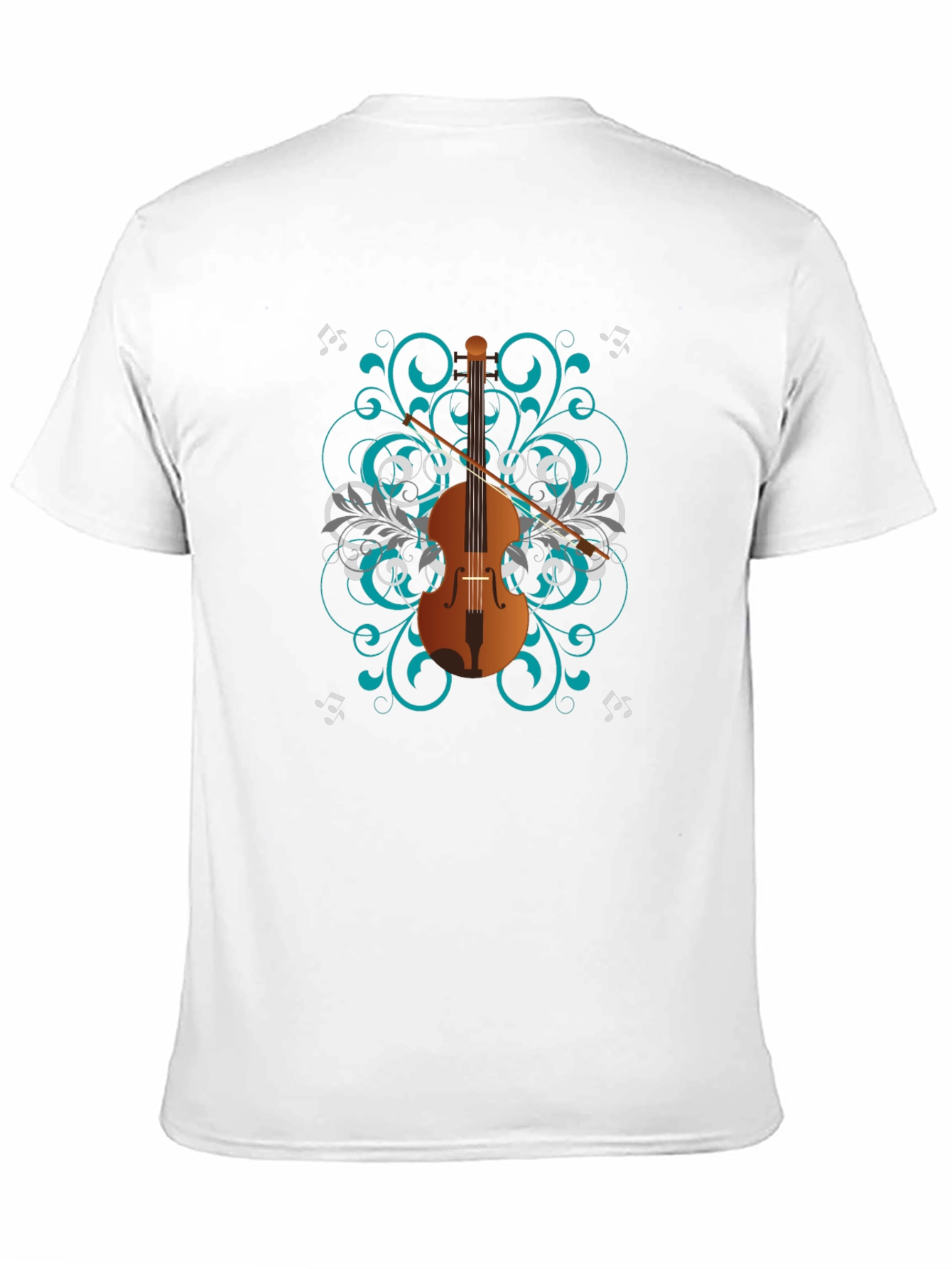 Musical Cello Graphic Tee - Stylish Musician T-Shirt