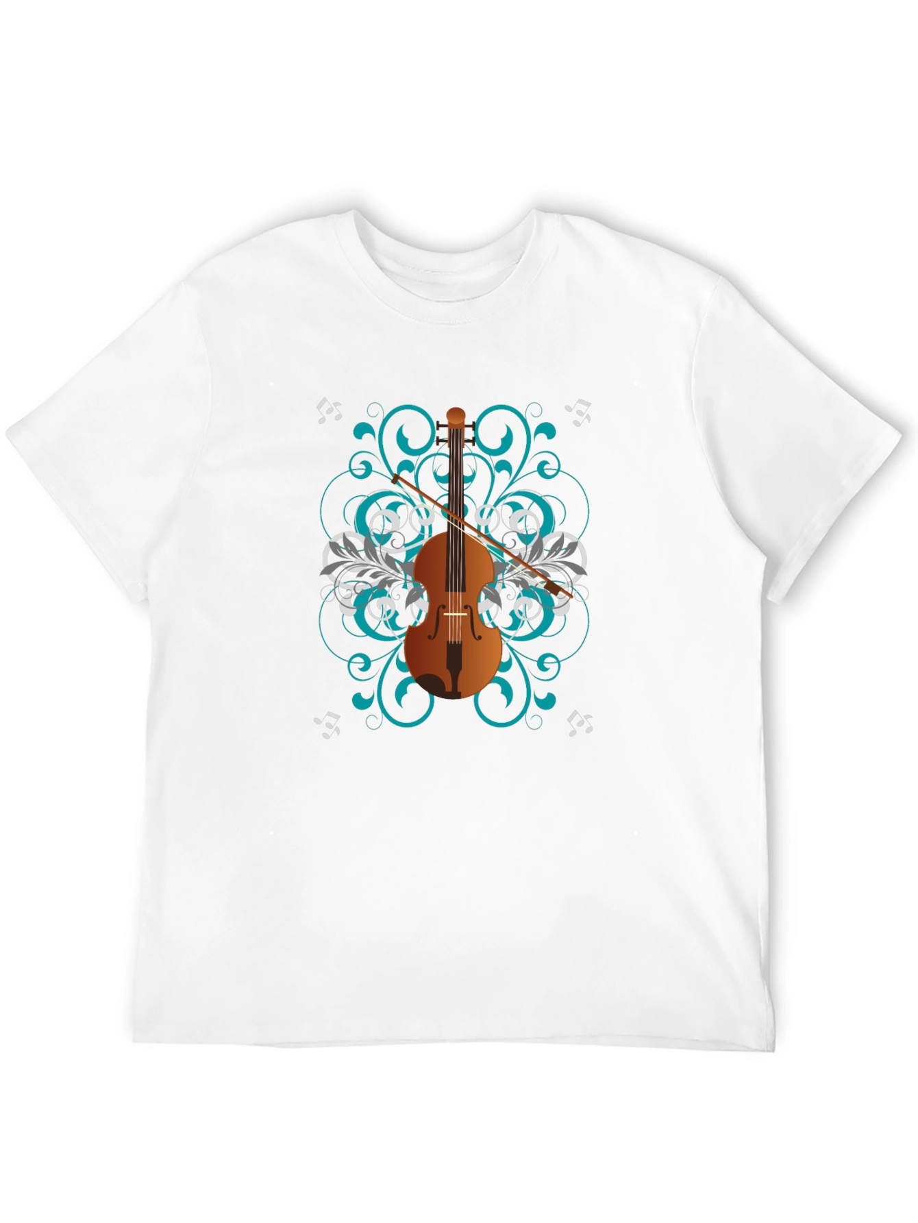 Musical Cello Graphic Tee - Stylish Musician T-Shirt