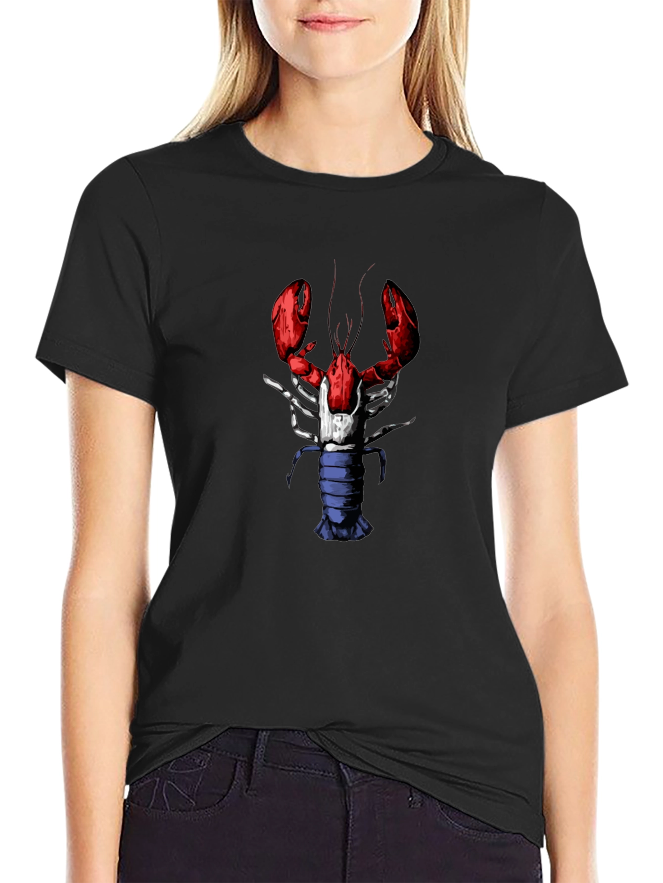 Lobster Graphic Tee - Quirky Mens T-Shirt
