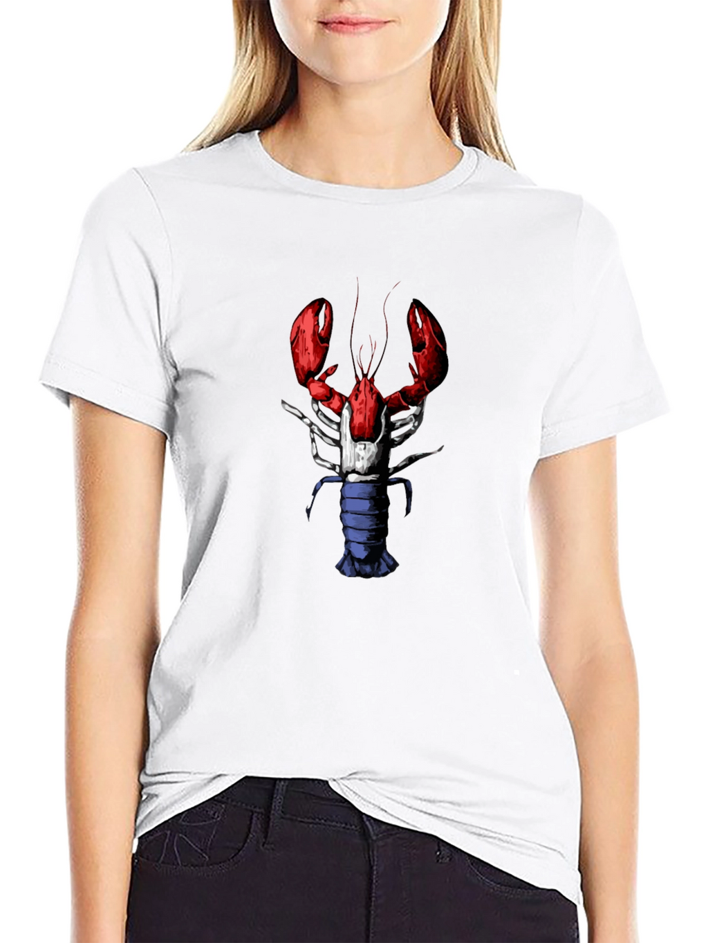 Lobster Graphic Tee - Quirky Mens T-Shirt