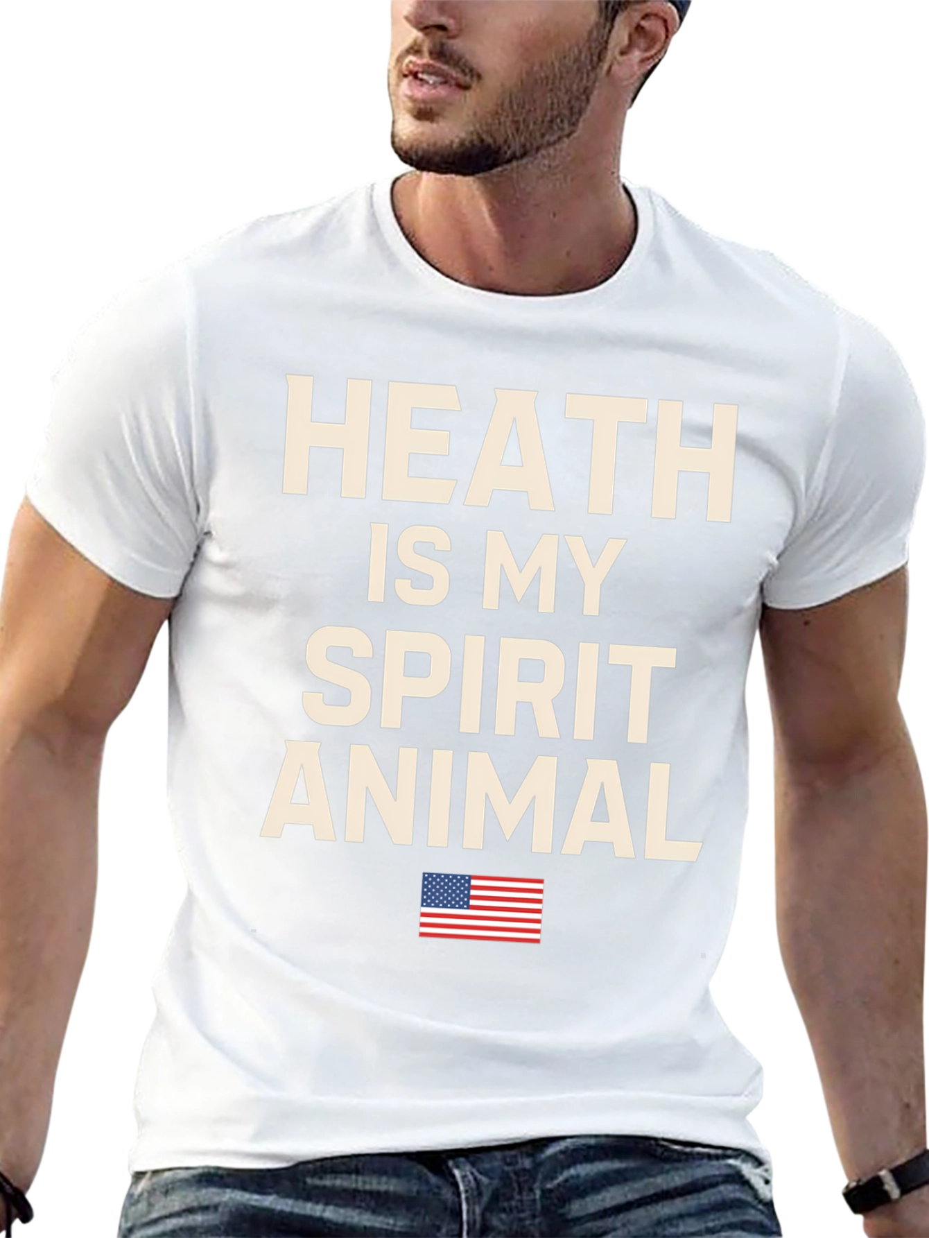 Heath Is My Spirit Animal Graphic Tee