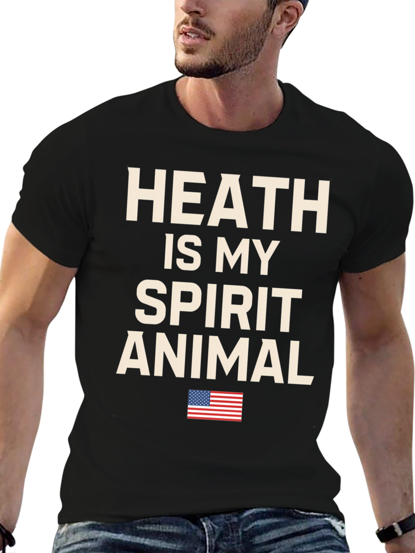 Heath Is My Spirit Animal Graphic Tee