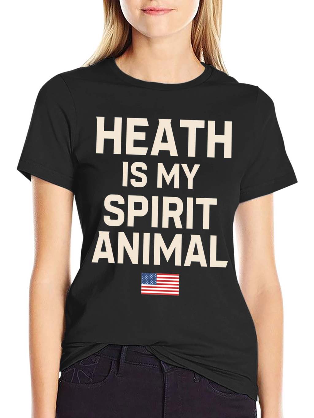 Heath Is My Spirit Animal Graphic Tee