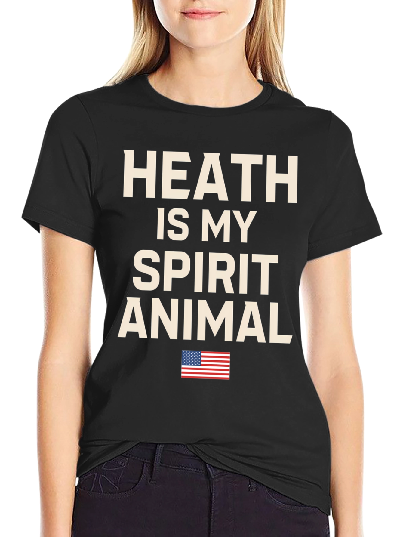 Heath Is My Spirit Animal Graphic Tee