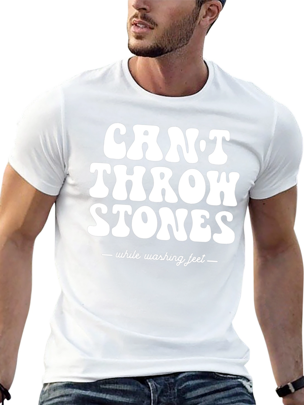 Cant Throw Stones T-Shirt