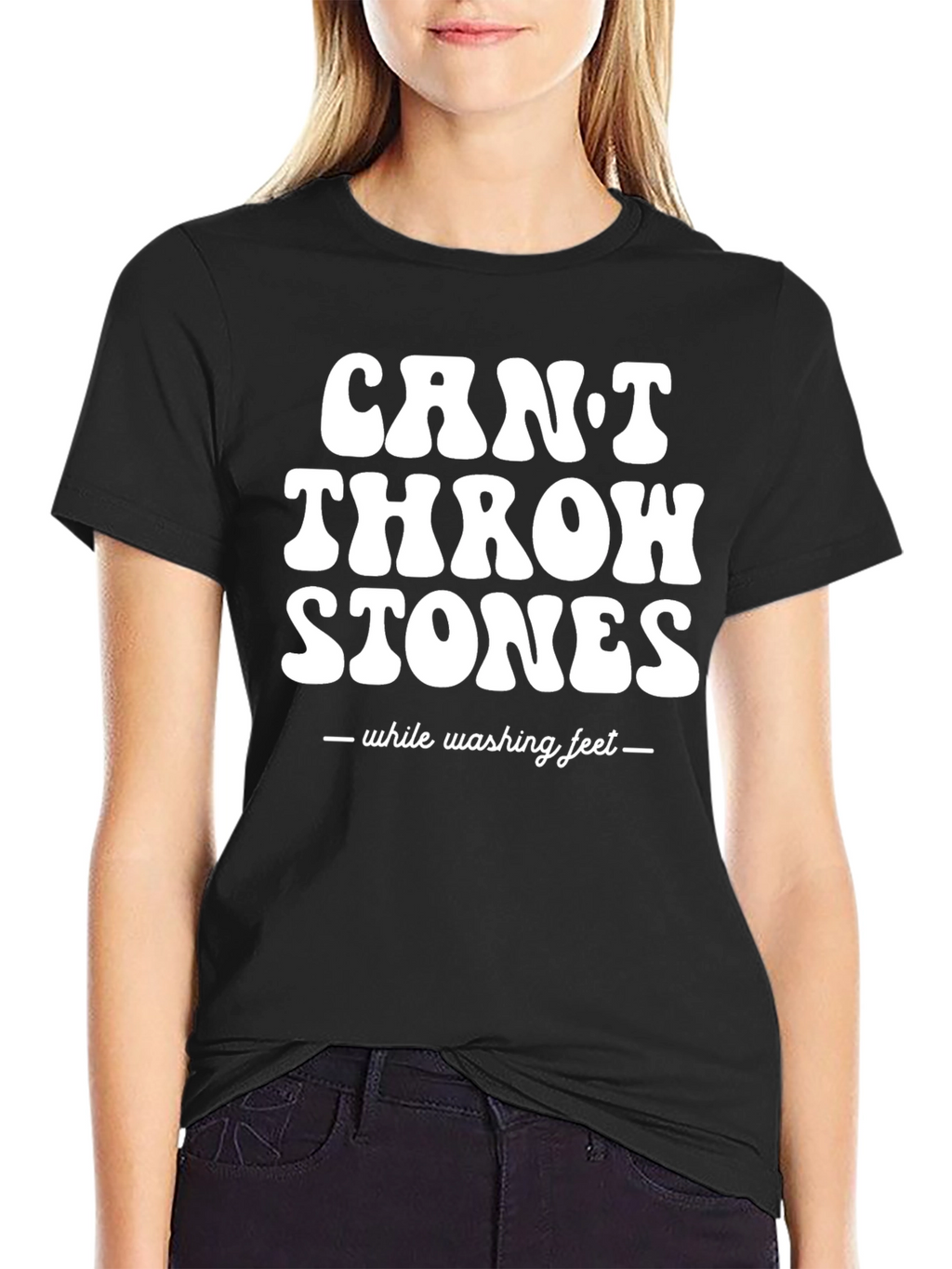 Cant Throw Stones T-Shirt