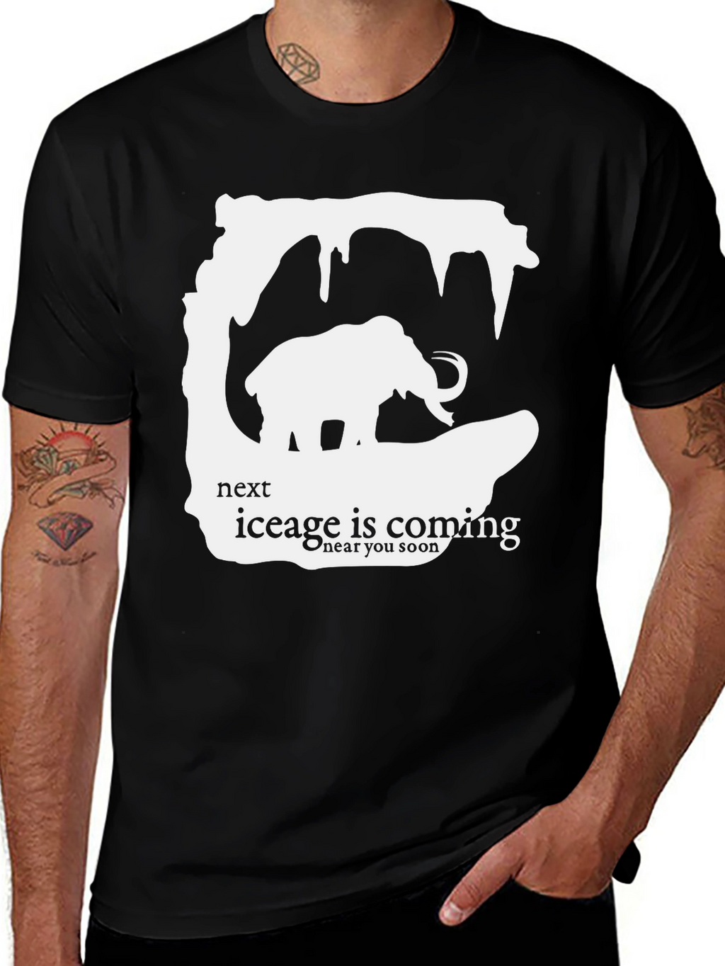 Next Ice Age T-Shirt - Mammoth Design