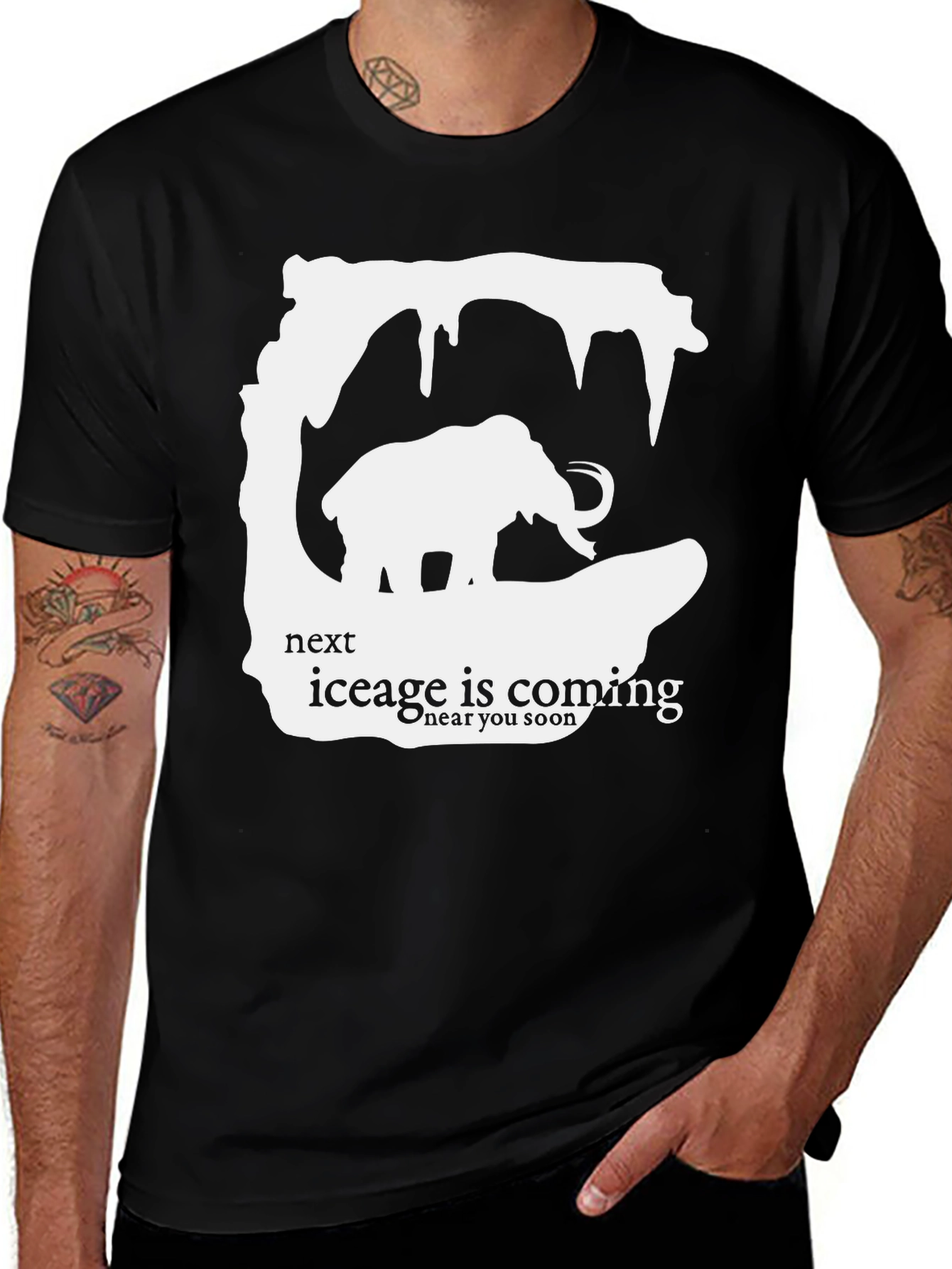 Next Ice Age T-Shirt - Mammoth Design