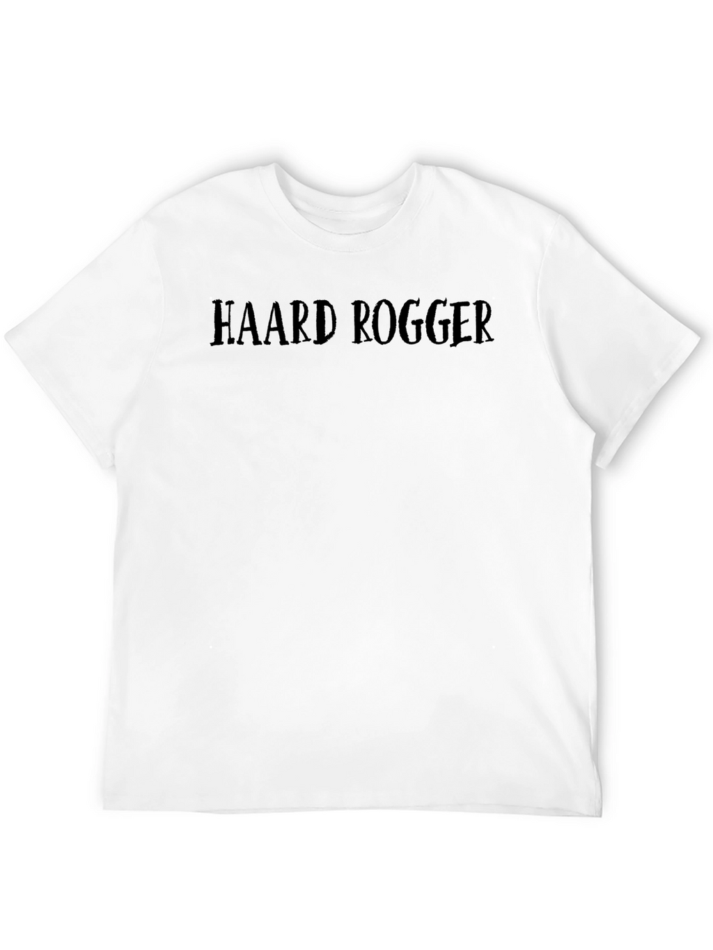 Haard Rogger Black T-Shirt | Mens Graphic Tee