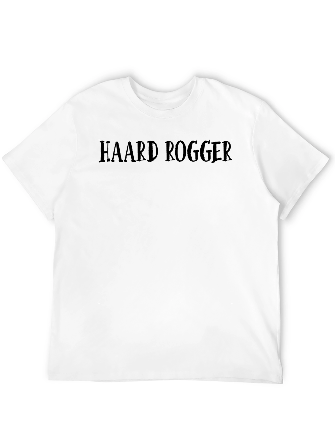 Haard Rogger Black T-Shirt | Mens Graphic Tee
