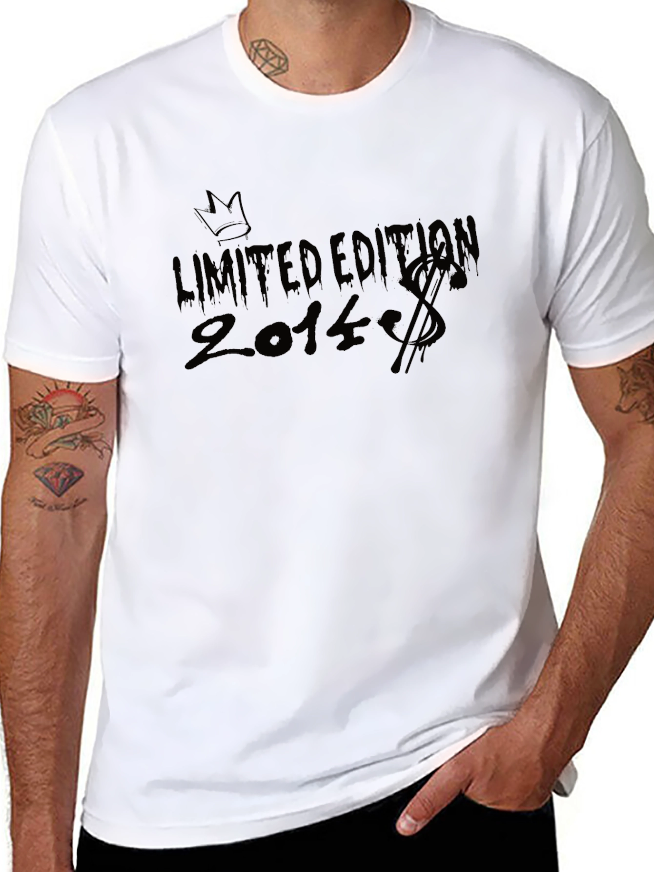 Limited Edition 2014 Black Graphic Tee