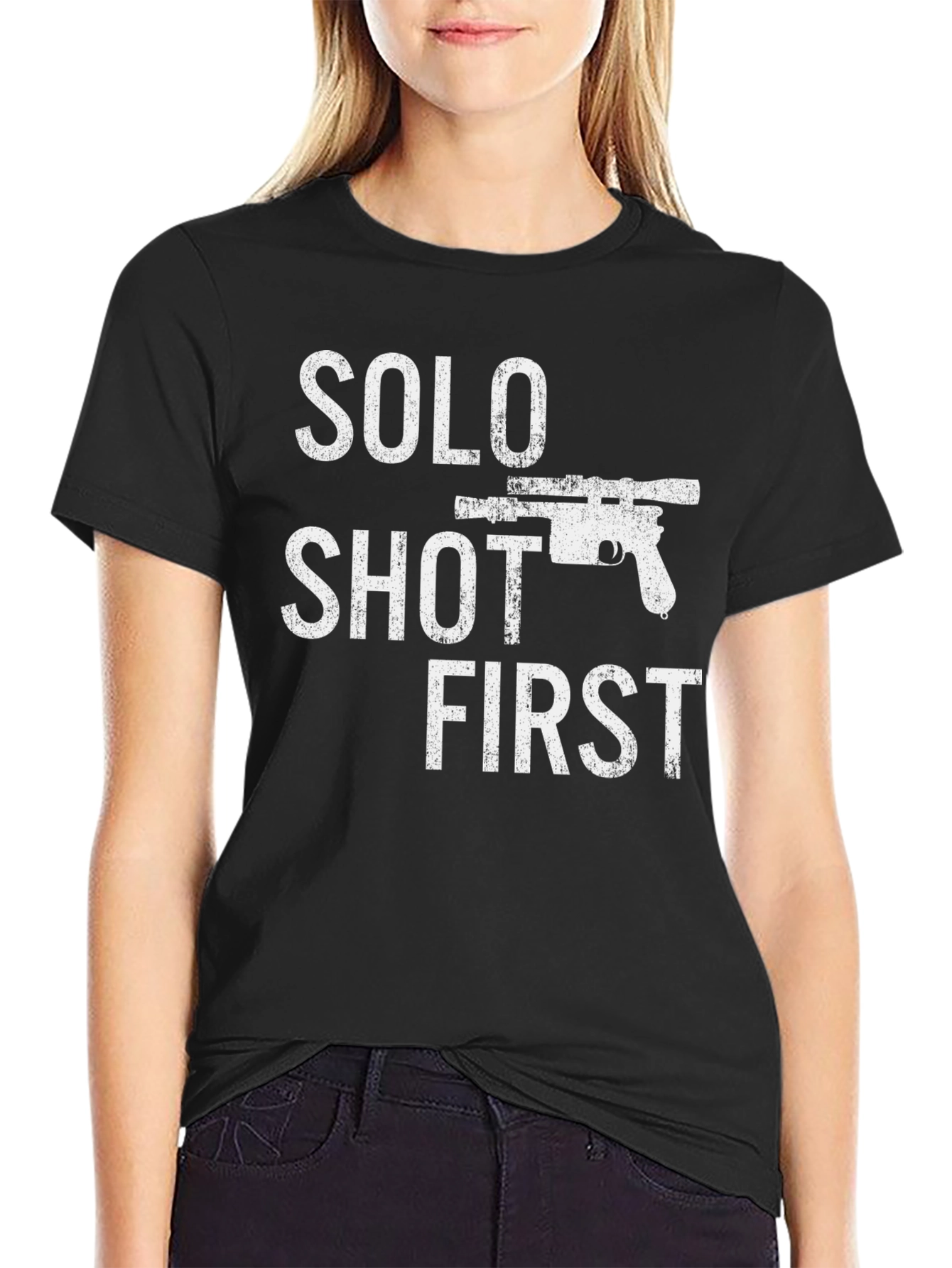 Solo Shot First Graphic T-Shirt