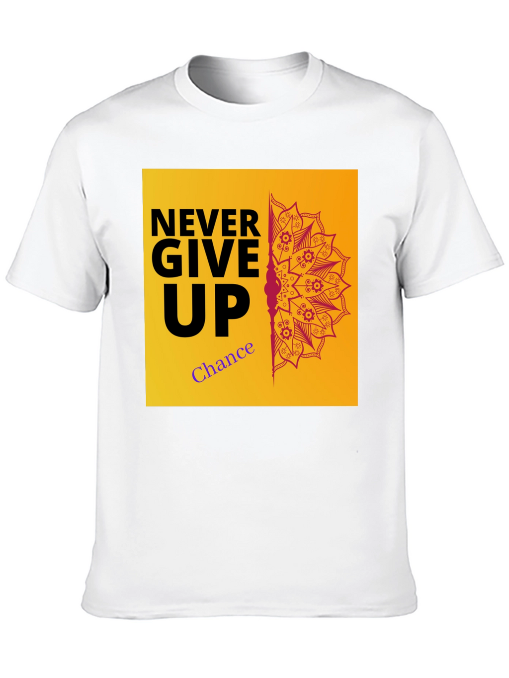 Never Give Up Graphic Tee