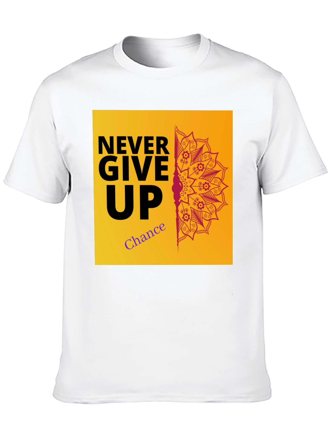 Never Give Up Graphic Tee