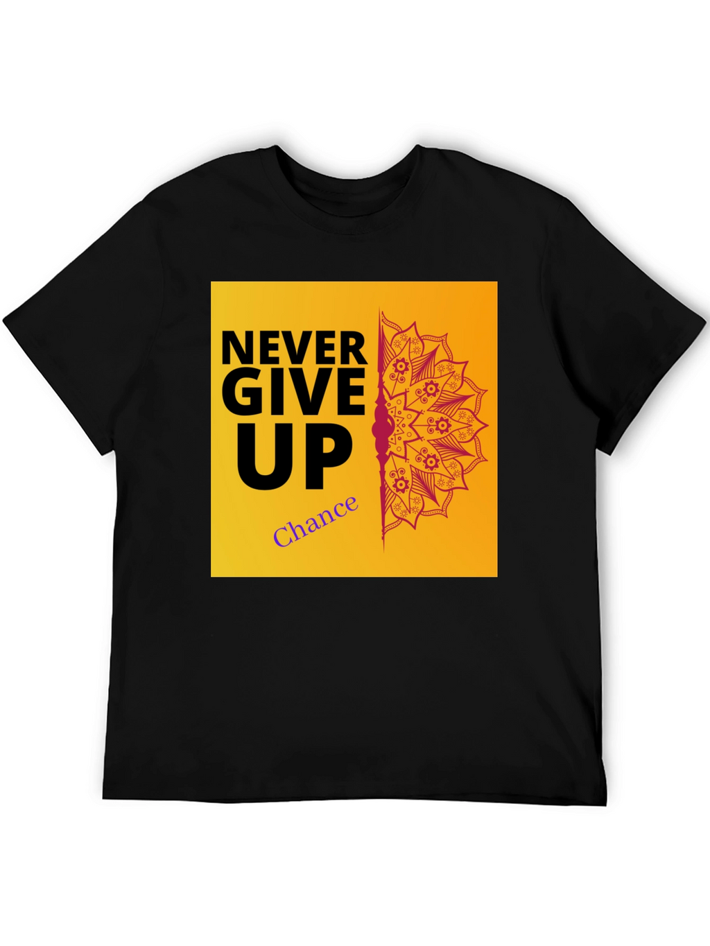 Never Give Up Graphic Tee