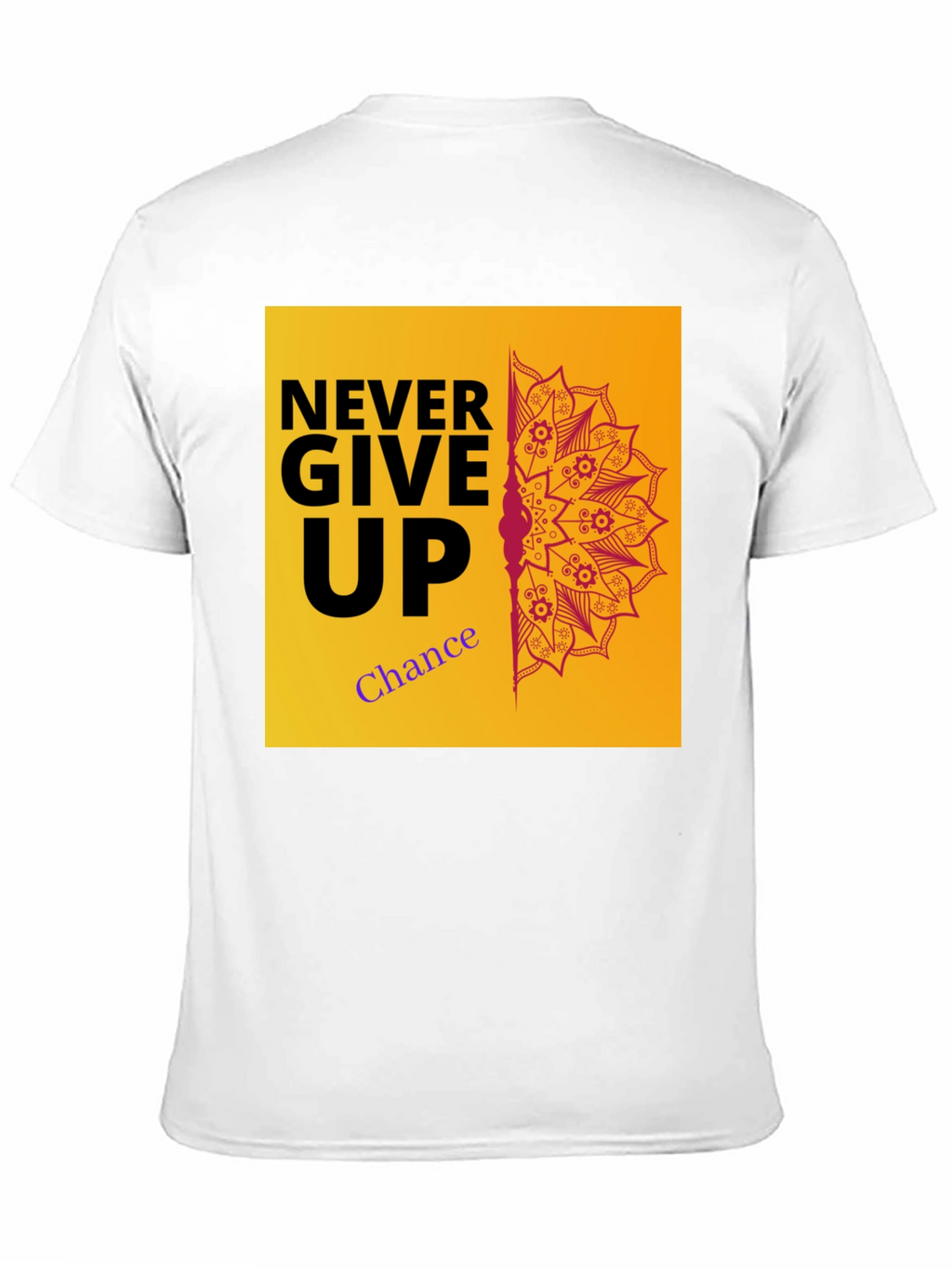 Never Give Up Graphic Tee