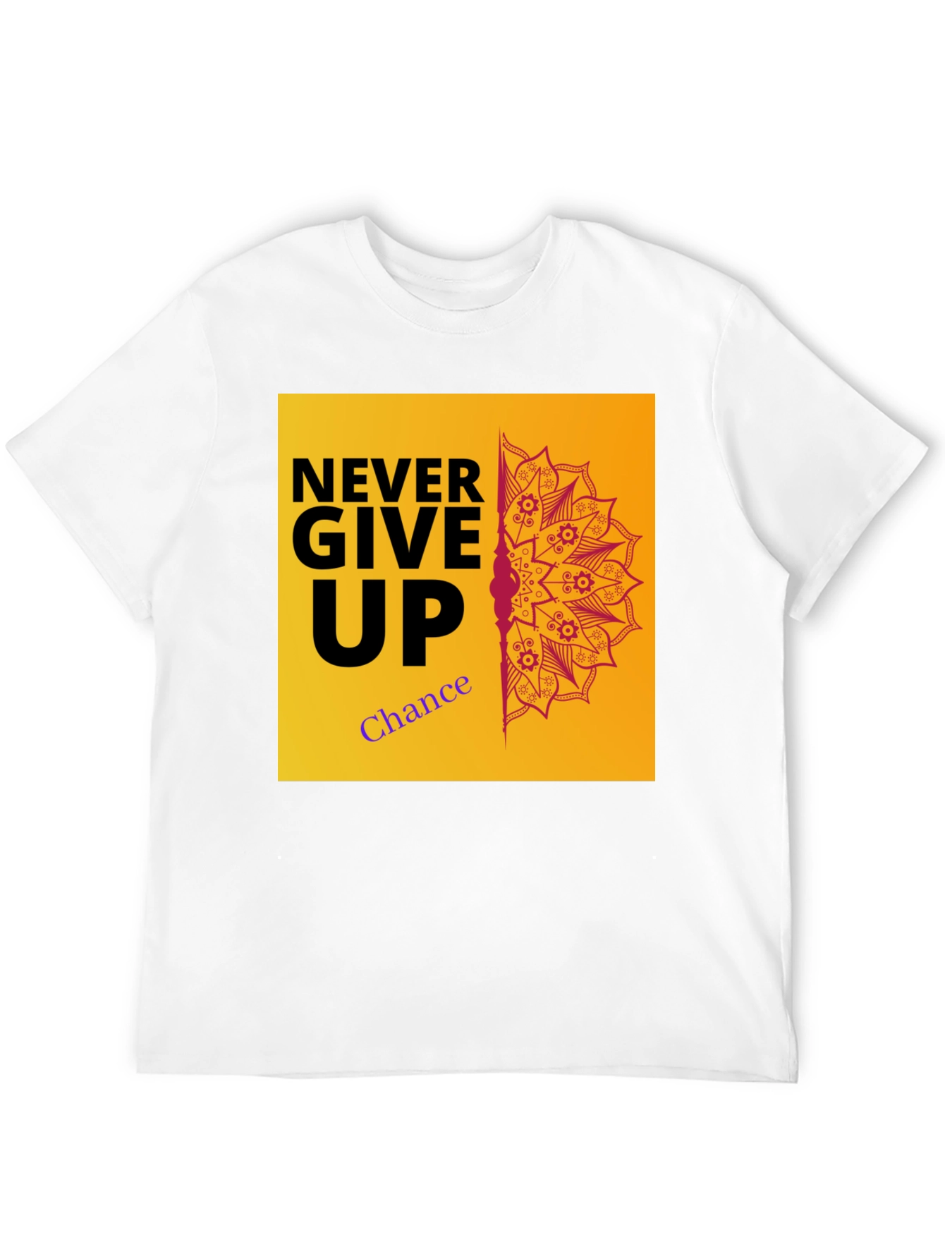 Never Give Up Graphic Tee