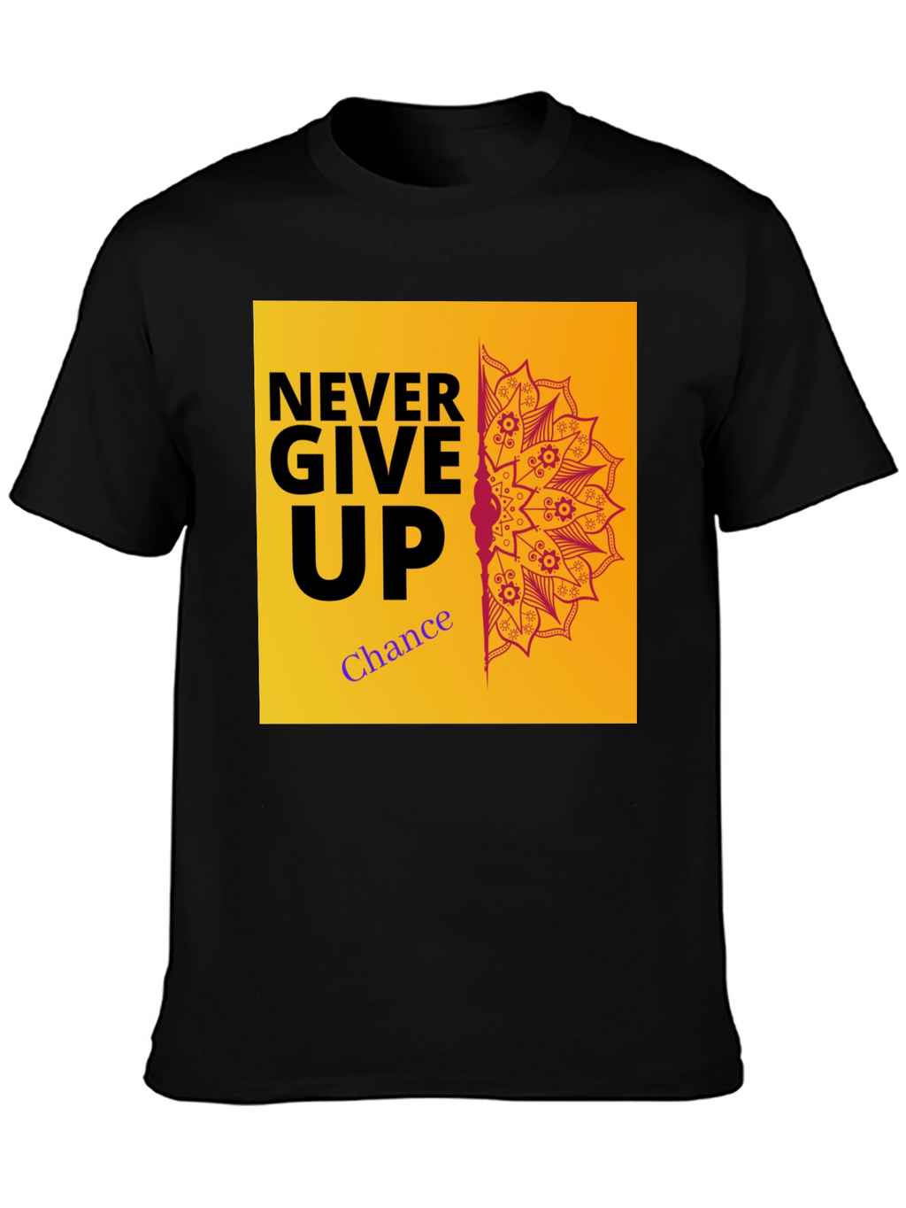 Never Give Up Graphic Tee