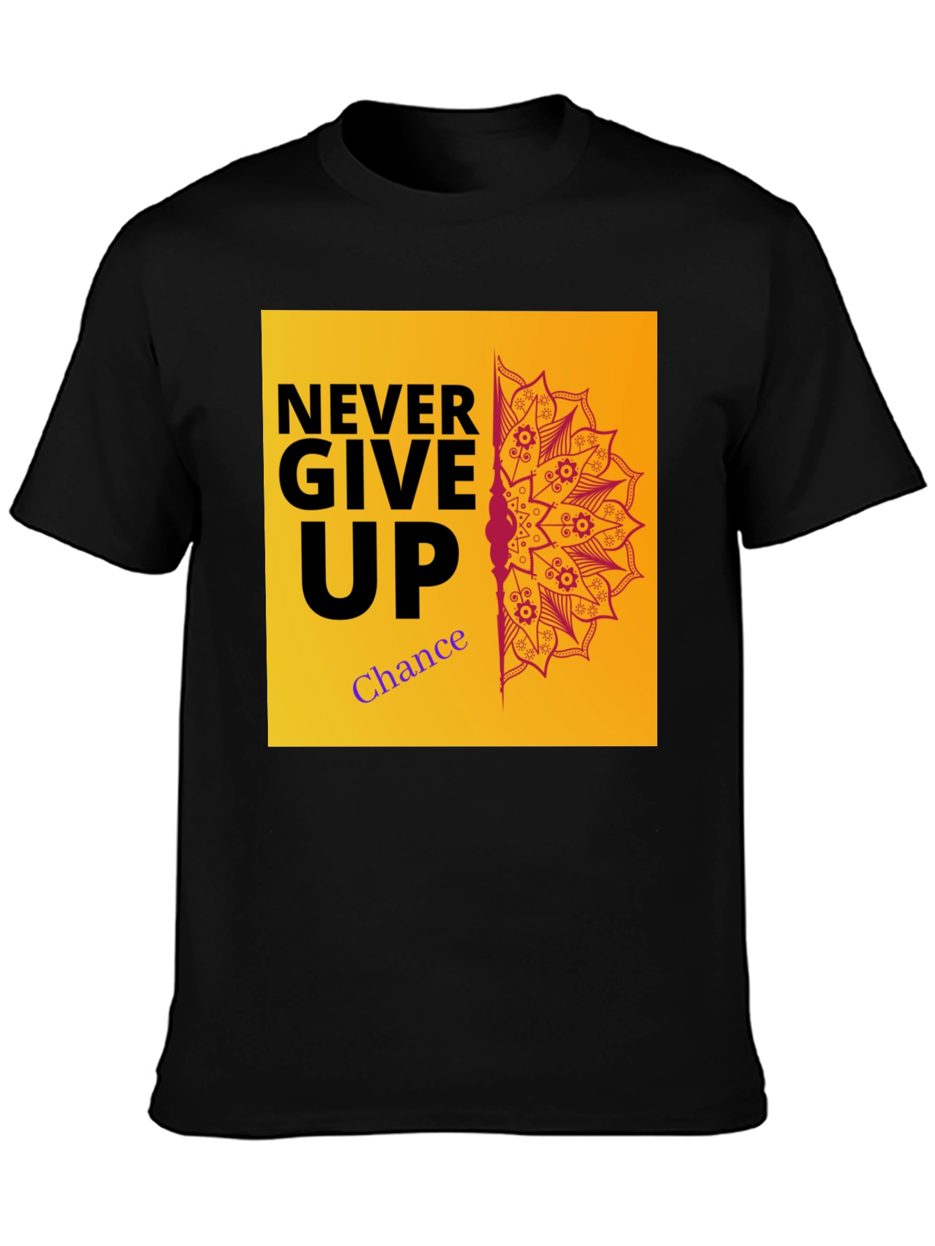 Never Give Up Graphic Tee