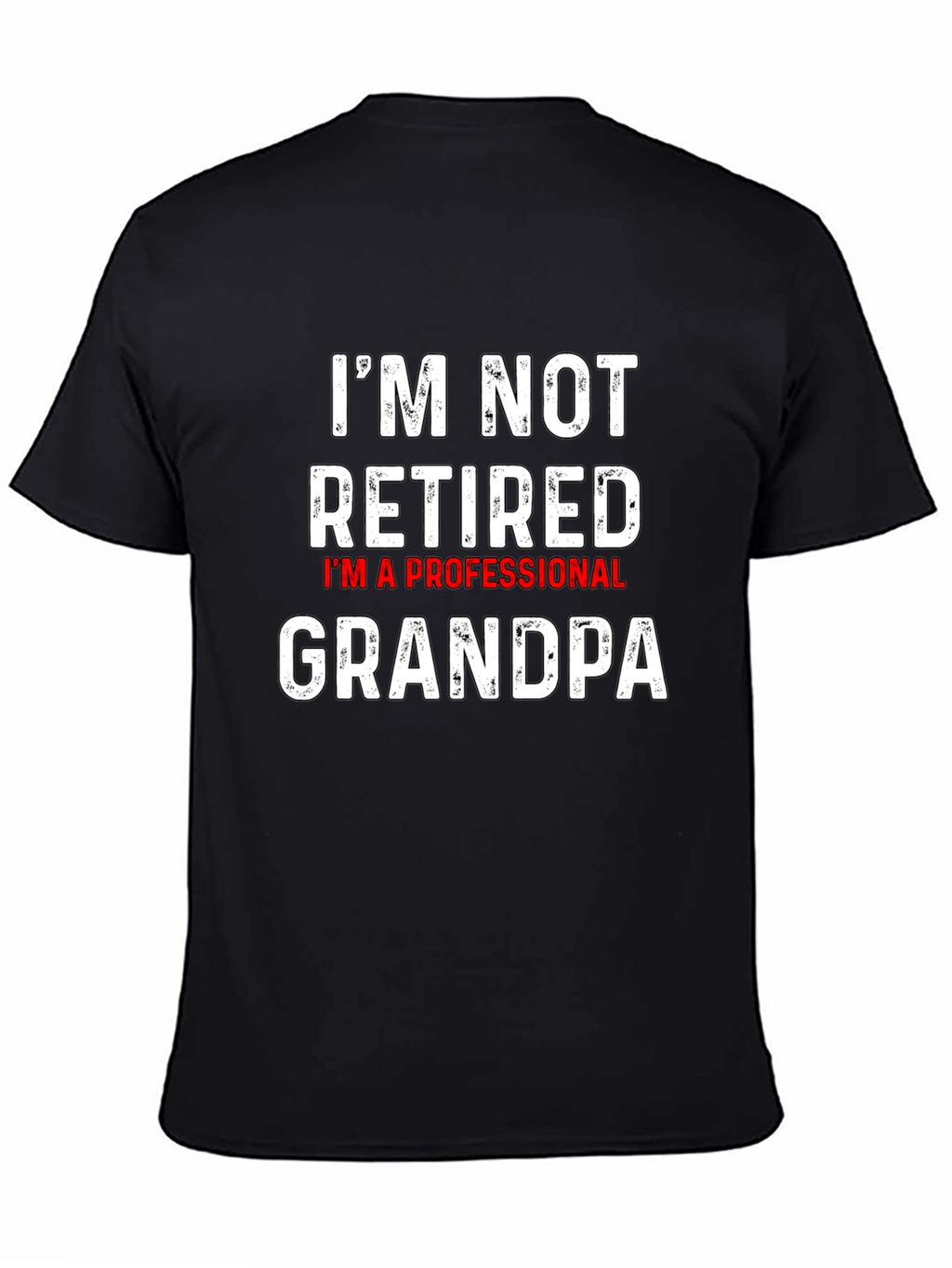 Professional Grandpa T-Shirt - Retirement Humor