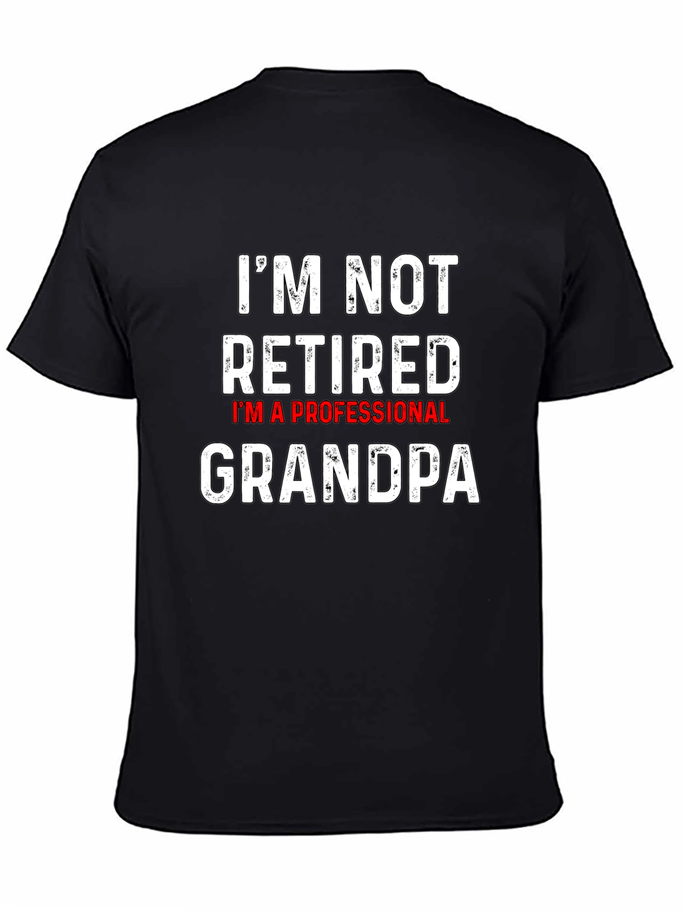 Professional Grandpa T-Shirt - Retirement Humor