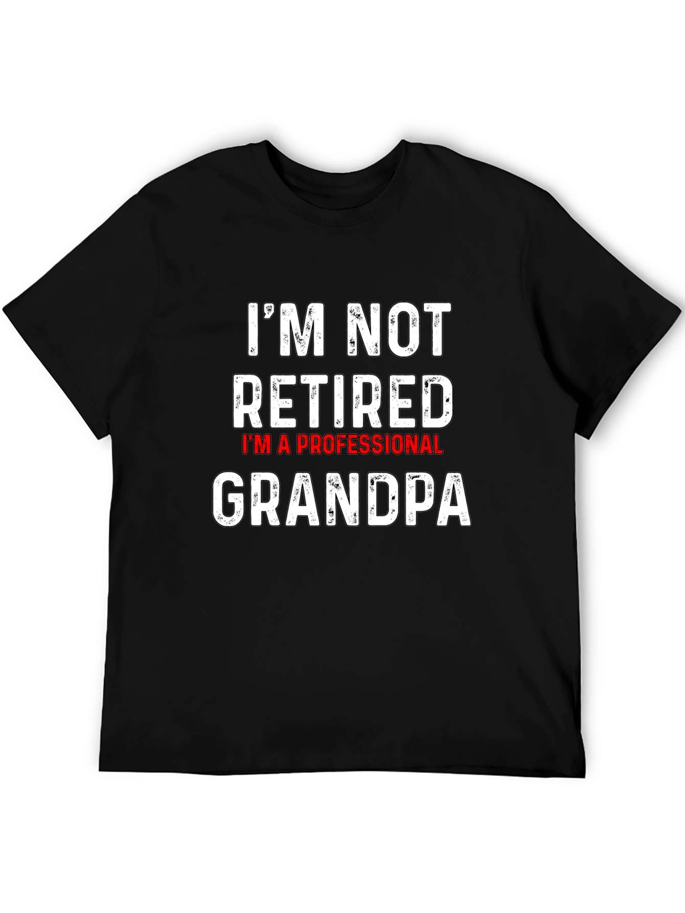 Professional Grandpa T-Shirt - Retirement Humor