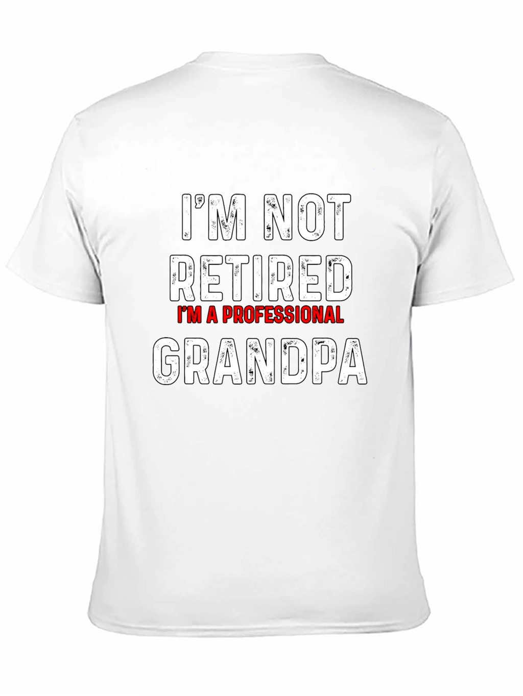Professional Grandpa T-Shirt - Retirement Humor