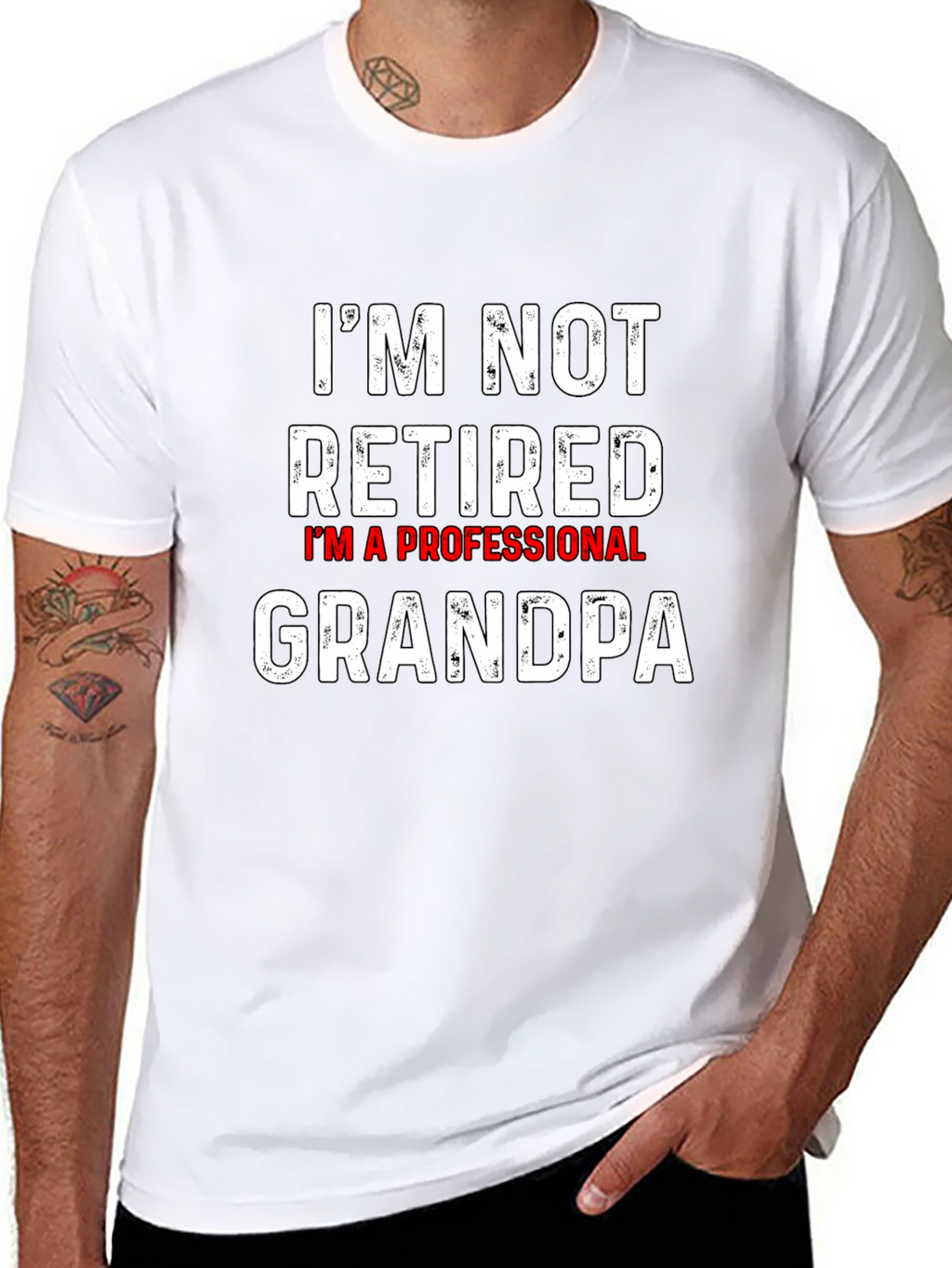Professional Grandpa T-Shirt - Retirement Humor