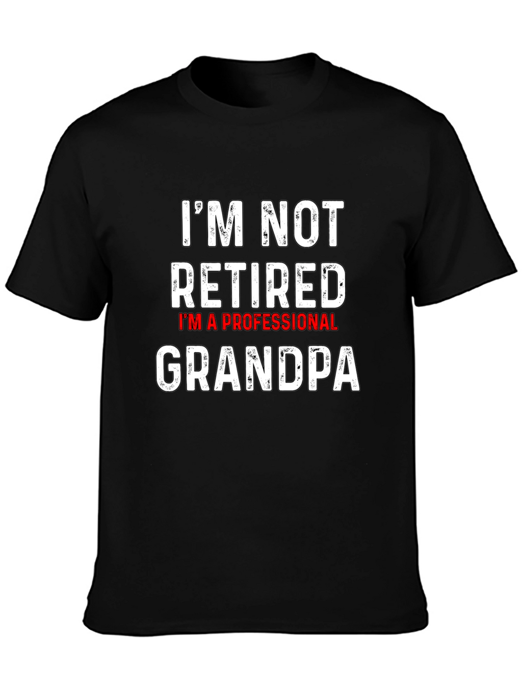 Professional Grandpa T-Shirt - Retirement Humor