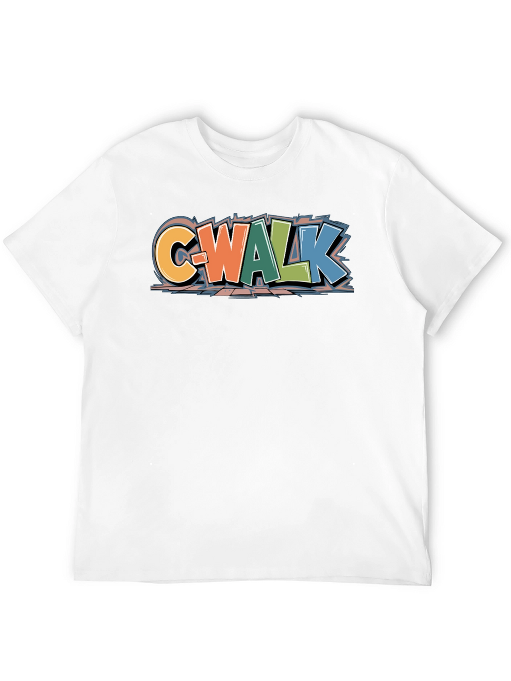 C-Walk Graffiti Style Black T-Shirt