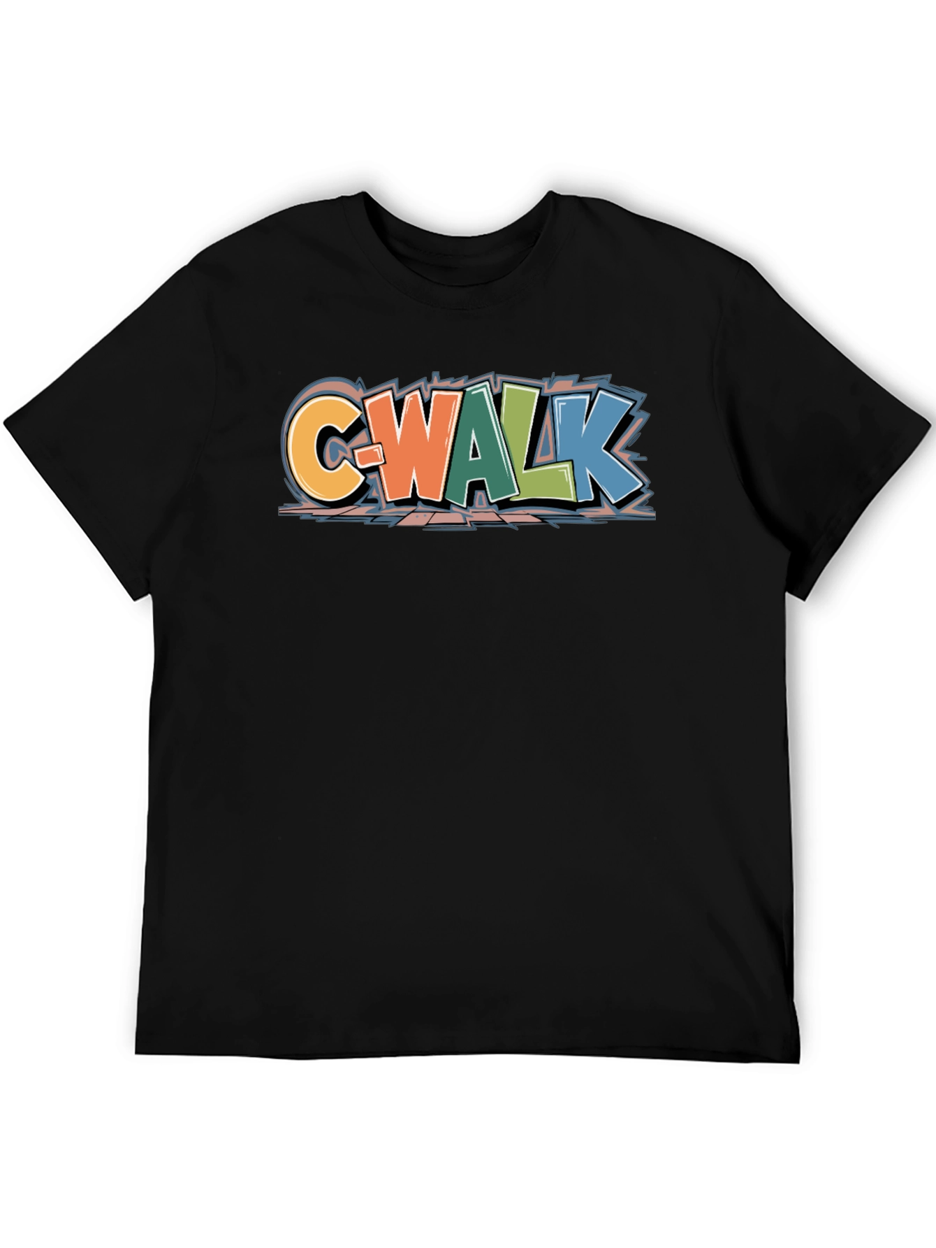 C-Walk Graffiti Style Black T-Shirt