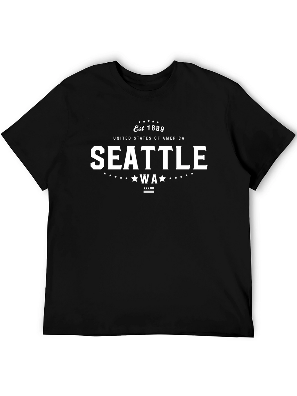 Seattle WA Est 1889 Graphic T-Shirt