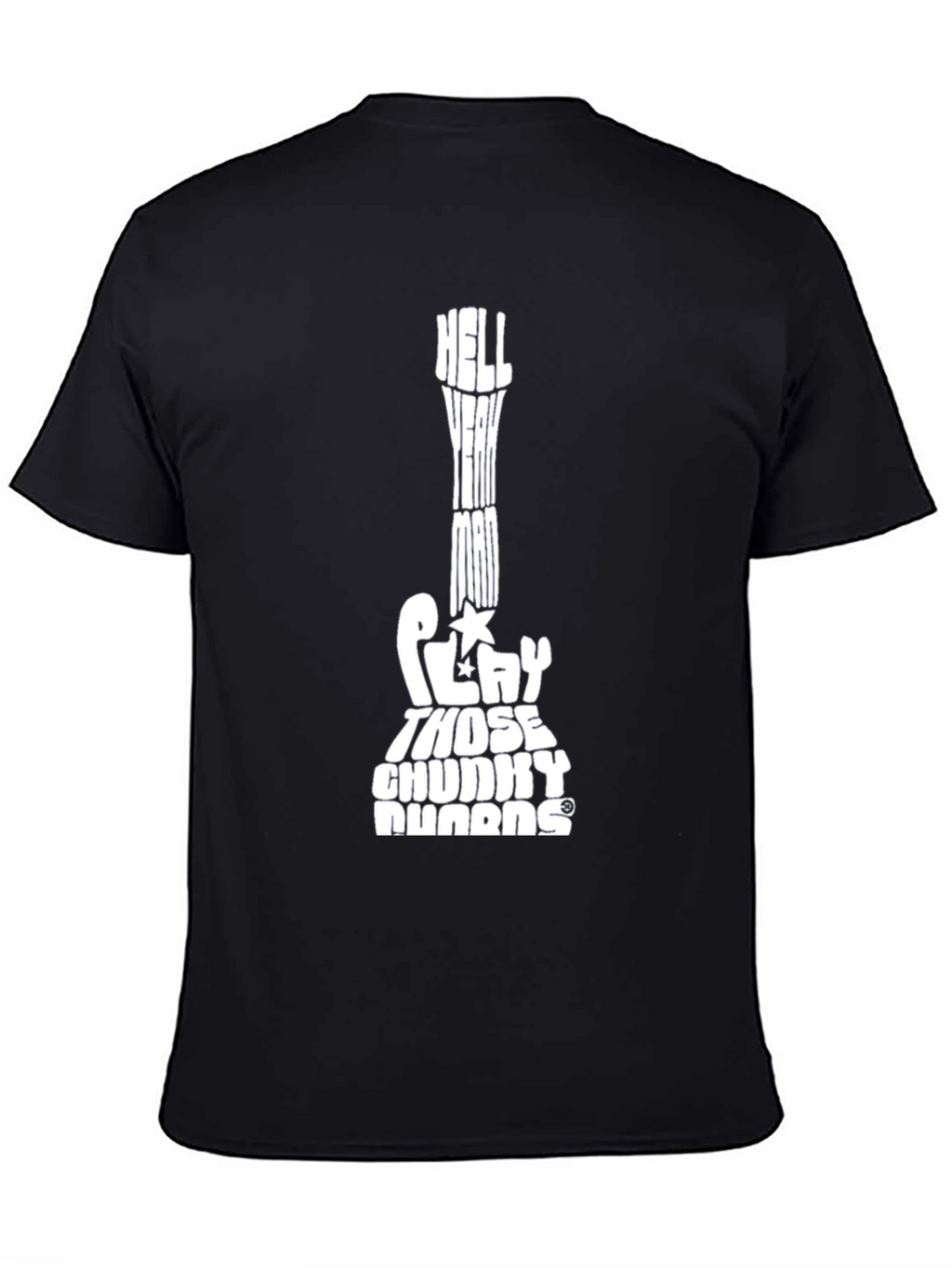 Hell Yeah Man Guitar Chord T-Shirt