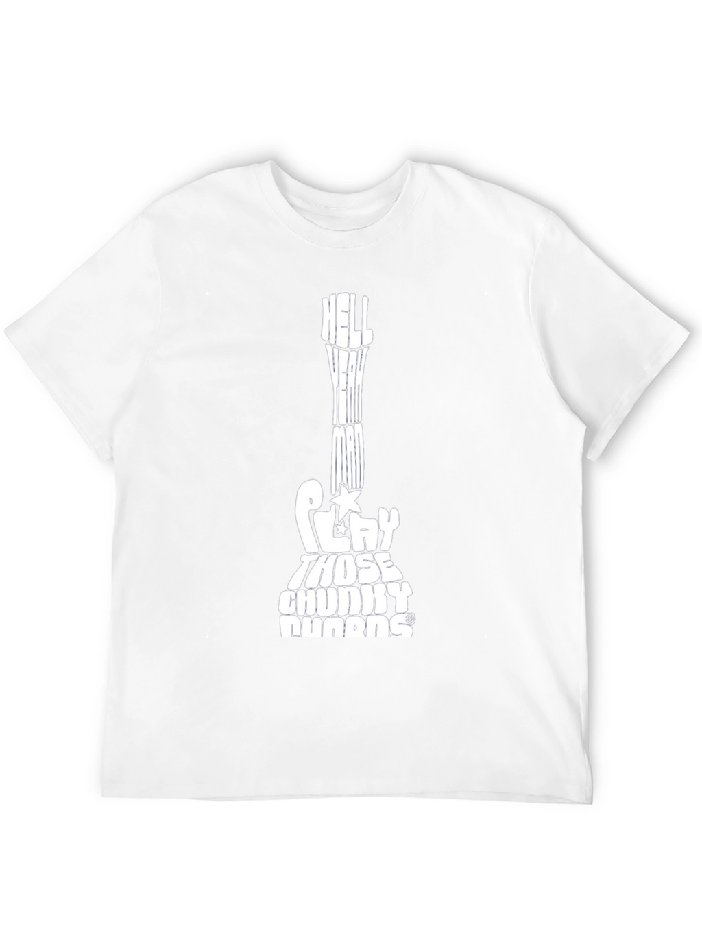 Hell Yeah Man Guitar Chord T-Shirt