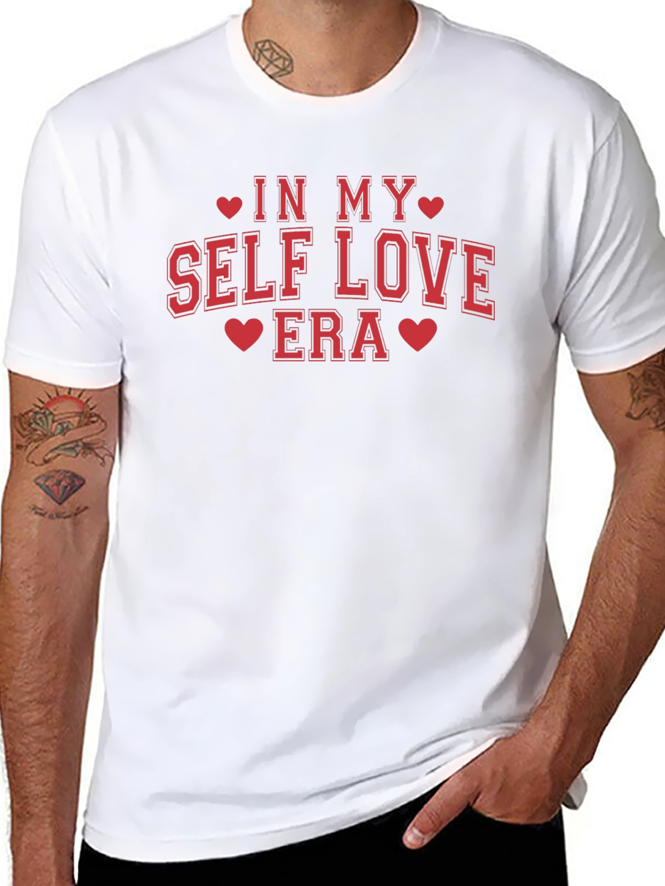 Self Love Era T-Shirt - Black Cotton Tee