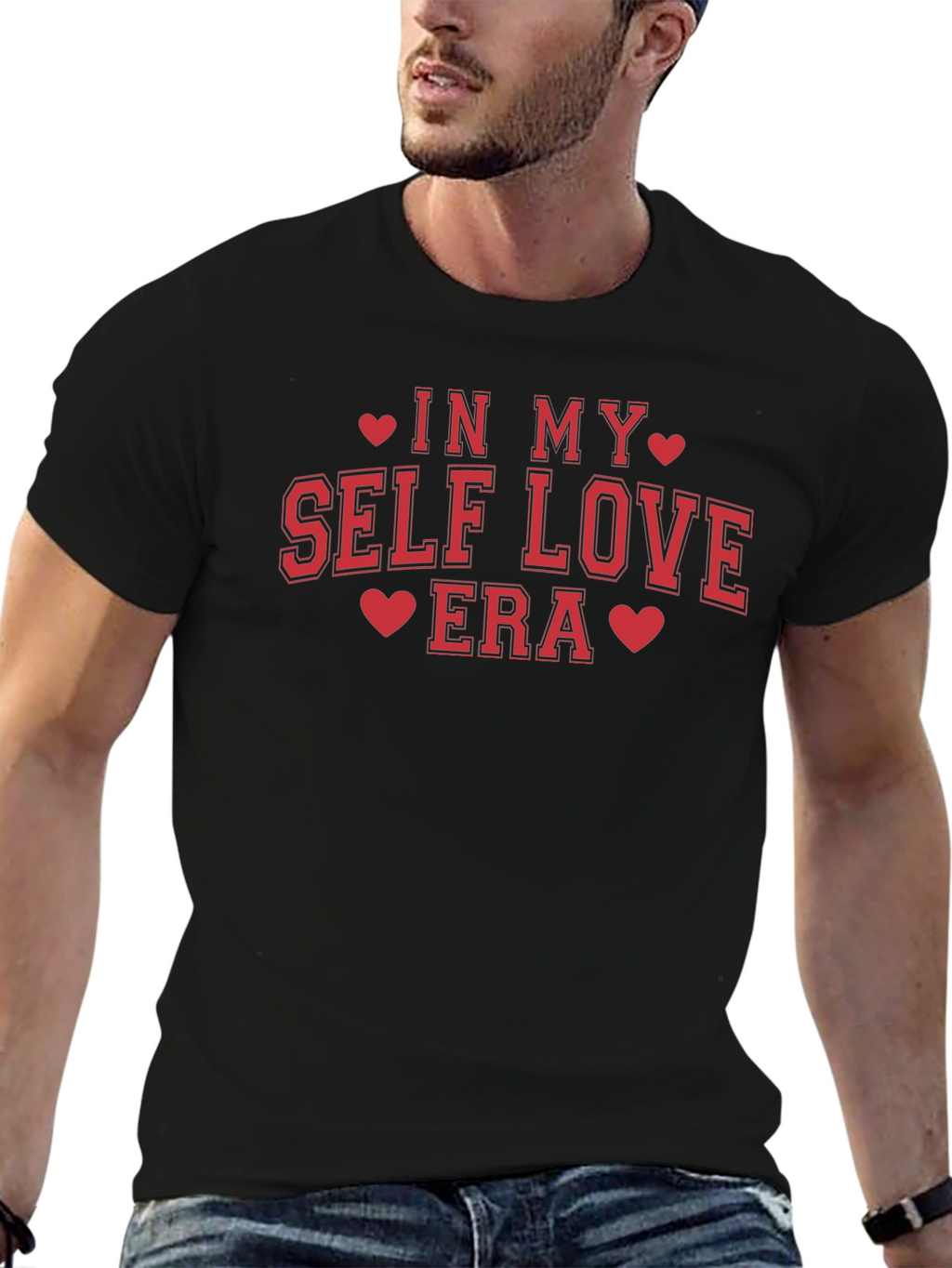 Self Love Era T-Shirt - Black Cotton Tee