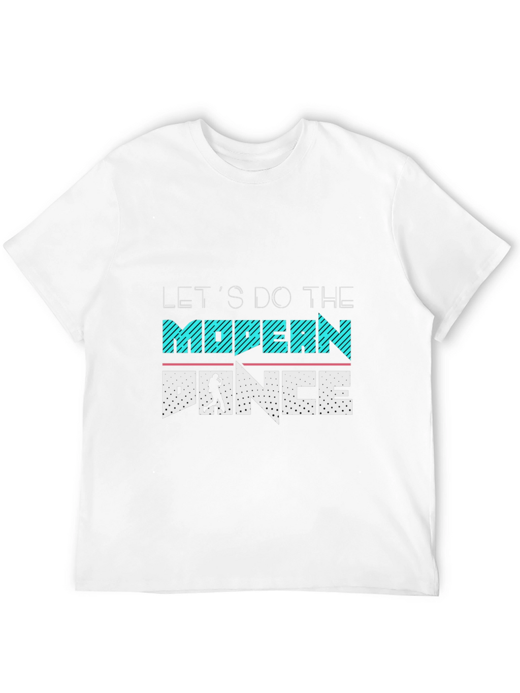 Modern Dance Graphic Tee - Black Cotton T-Shirt