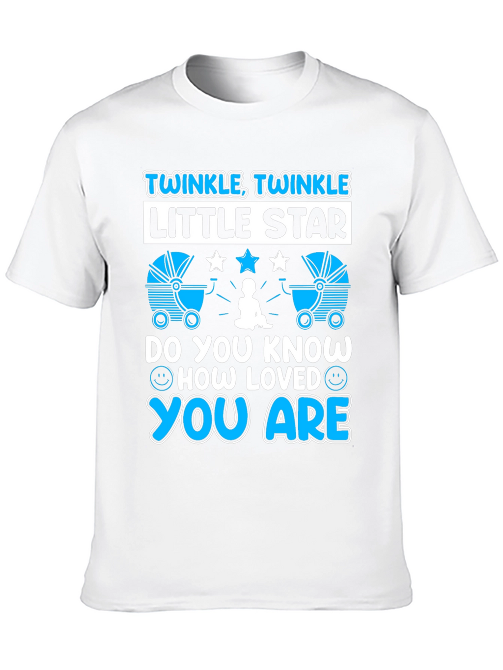 Twinkle Little Star Twin Baby T-Shirt