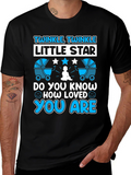 Twinkle Little Star Twin Baby T-Shirt