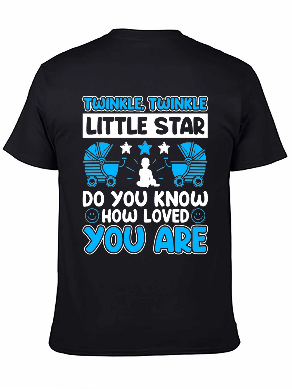 Twinkle Little Star Twin Baby T-Shirt