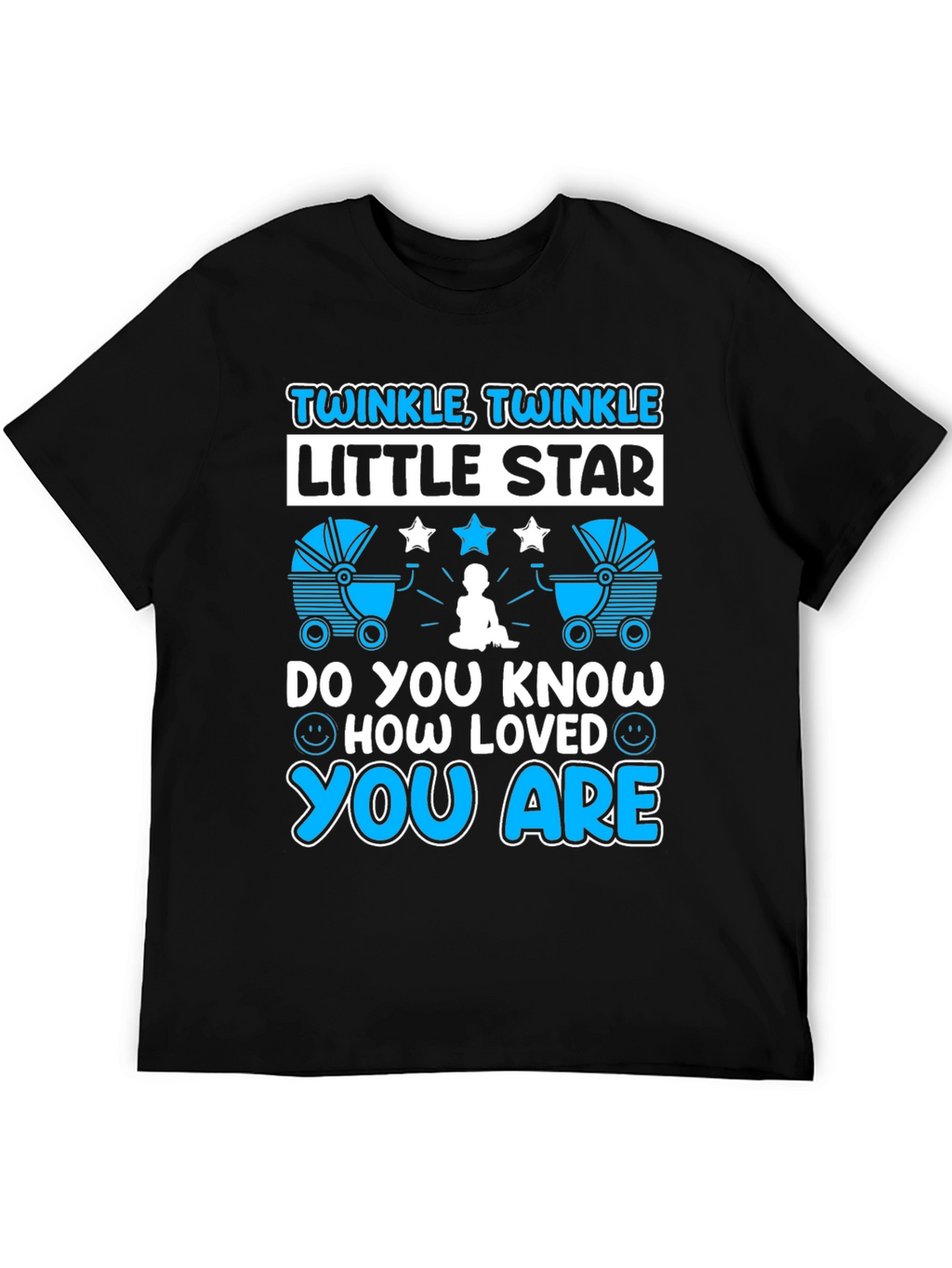 Twinkle Little Star Twin Baby T-Shirt