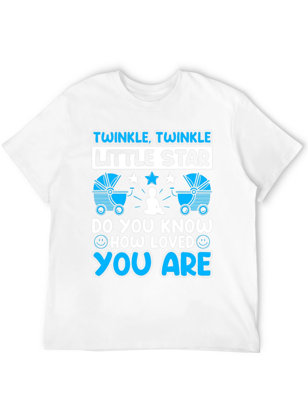 Twinkle Little Star Twin Baby T-Shirt