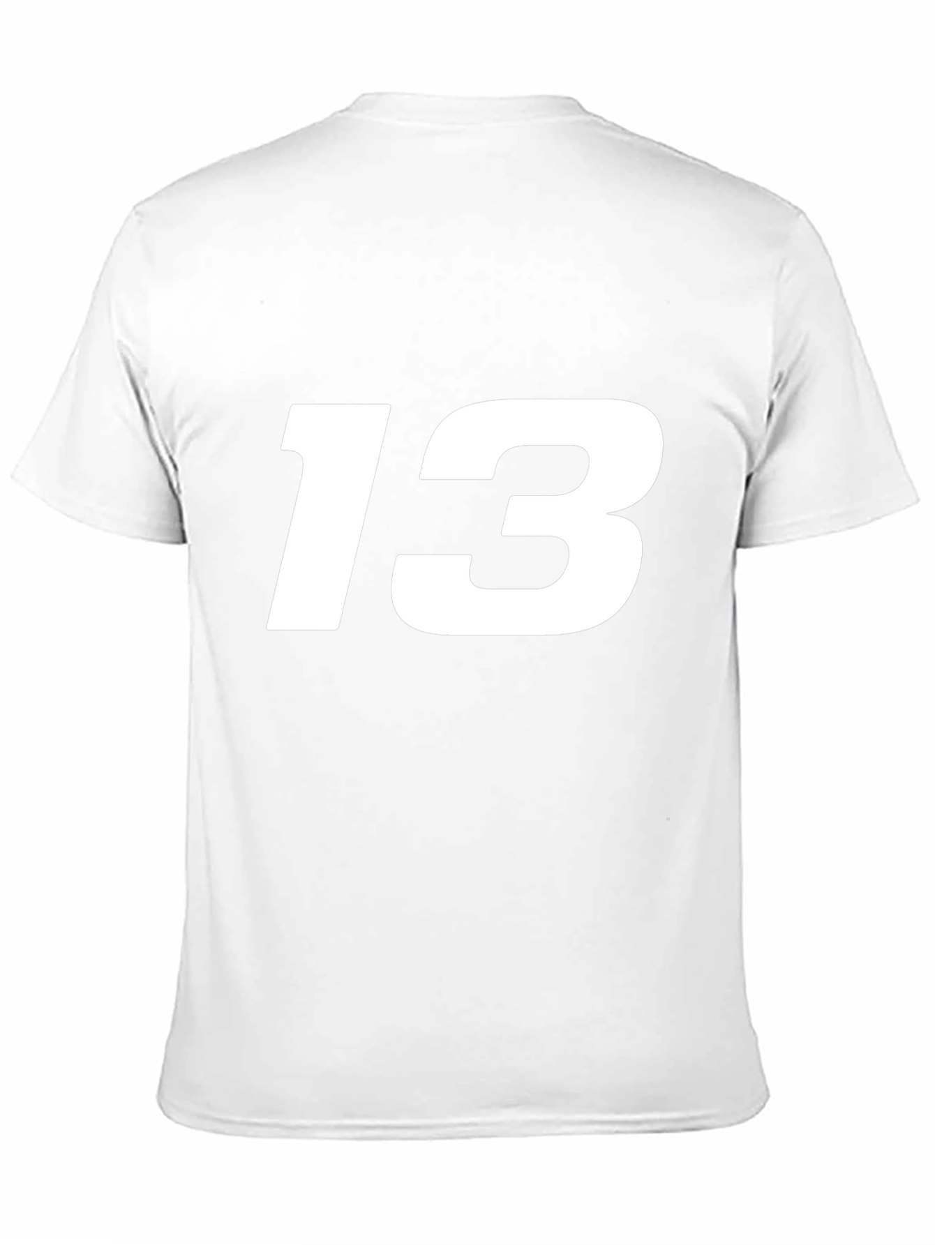 Lucky Number 13 Black T-Shirt