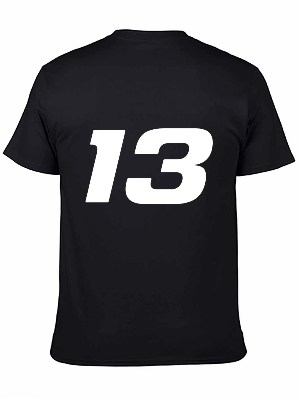 Lucky Number 13 Black T-Shirt