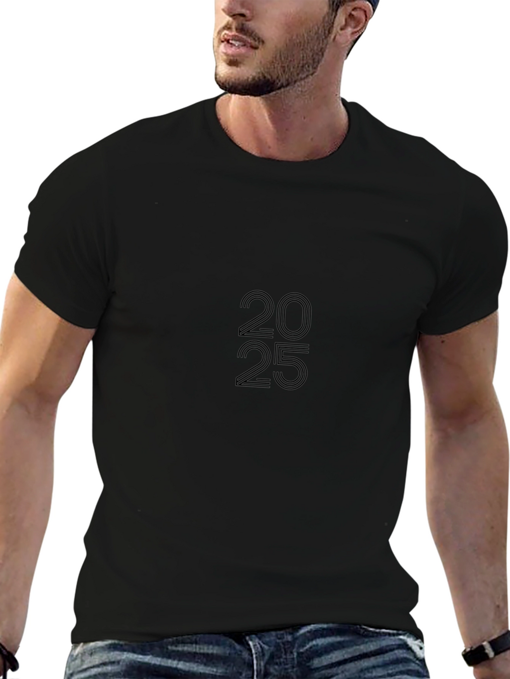 Minimalist Black T-Shirt - 2025 Design