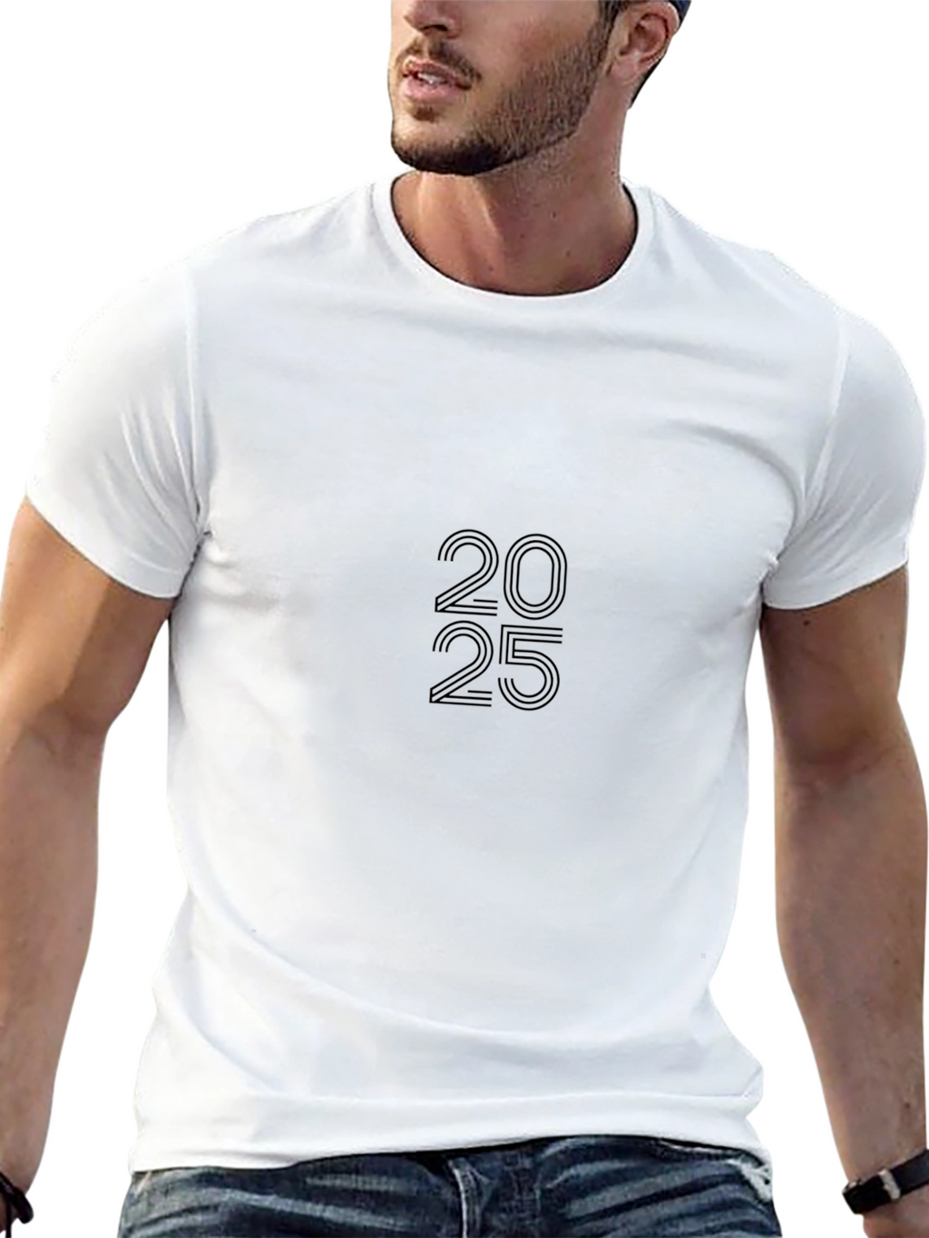 Minimalist Black T-Shirt - 2025 Design