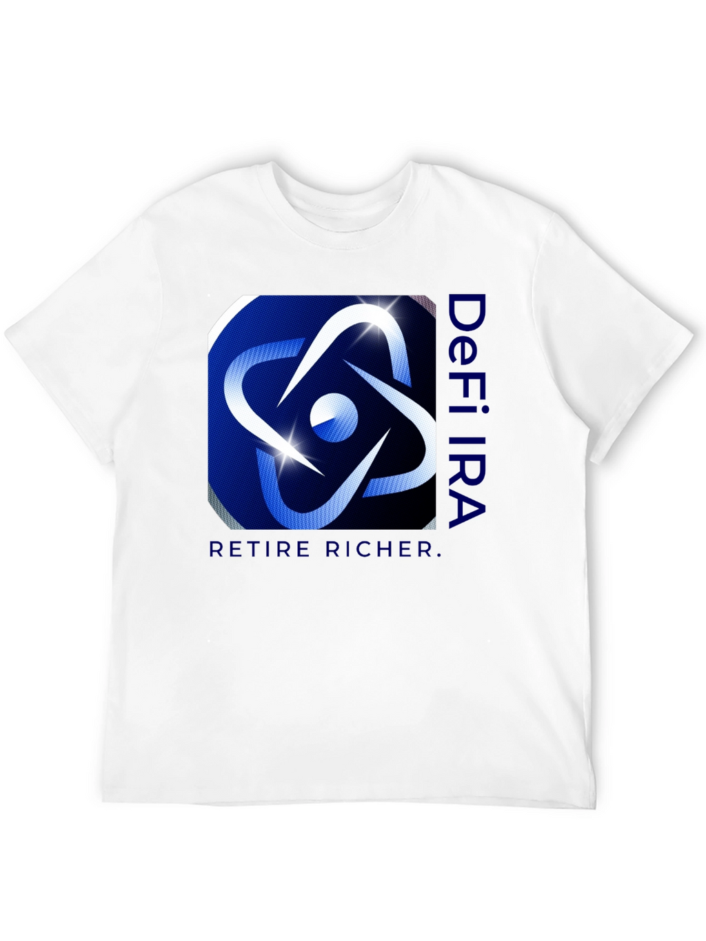 DeFi IRA Black T-Shirt - Retire Richer
