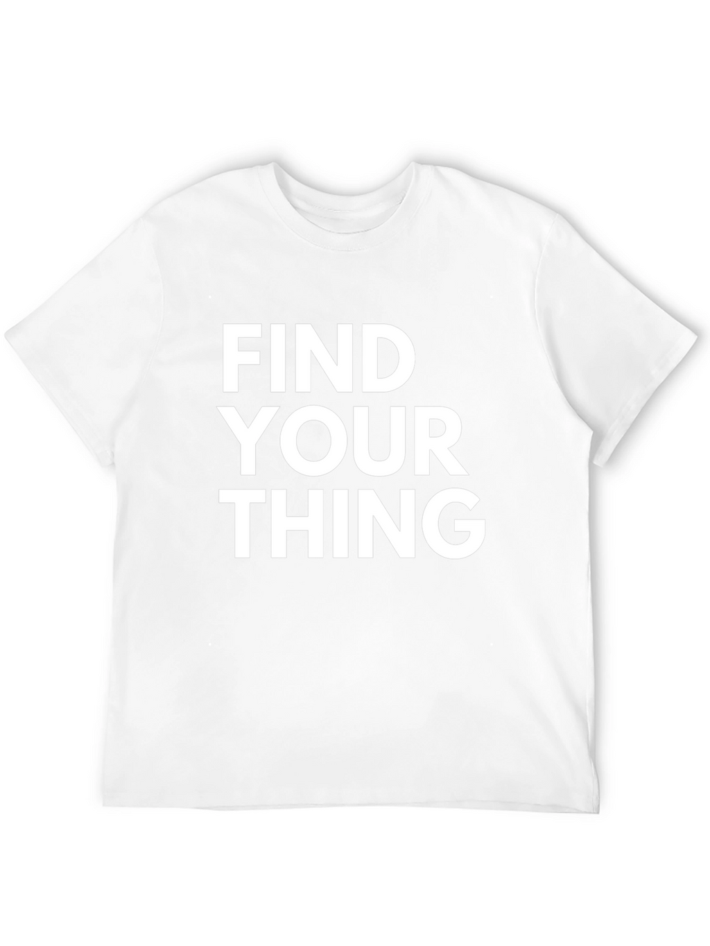 Find Your Thing Black T-Shirt